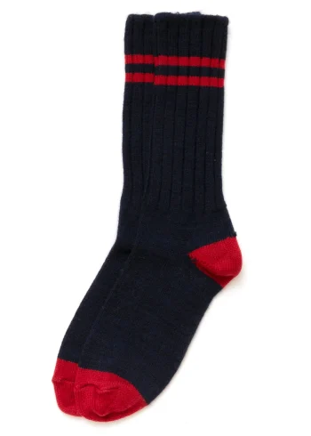 Sale J. W. Hulme Co American Trench Cashmere Double Stripe Socks
