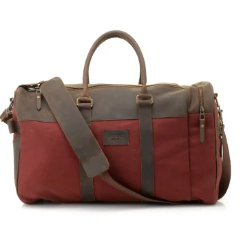 New J. W. Hulme Co Canvas Duffel