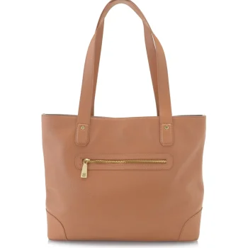 Discount J. W. Hulme Co Crest Leather Tote Bag
