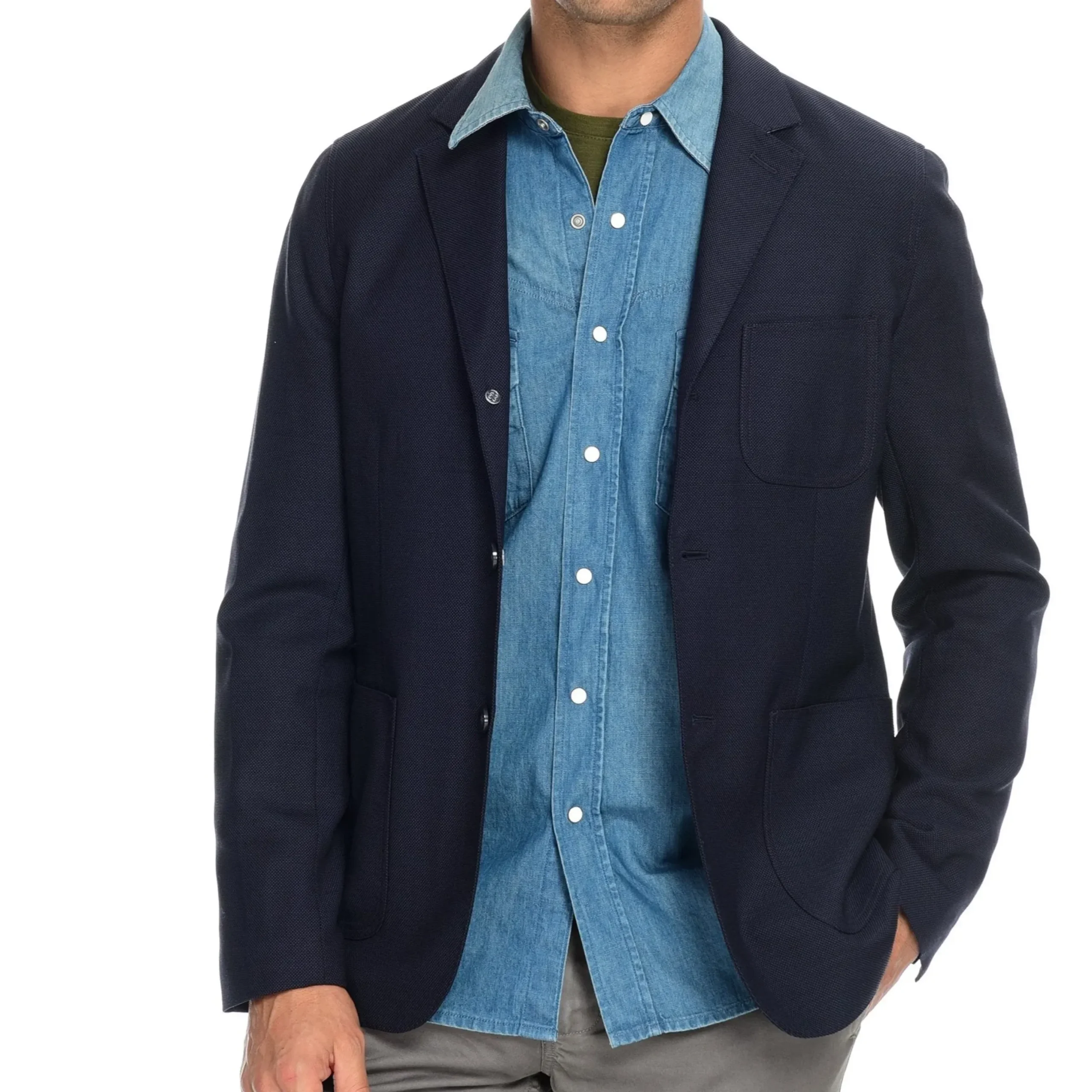 hopsack-blazer-pEJPdfpR-1.webp Clearance J. W. Hulme Co Hopsack Blazer Deep Navy