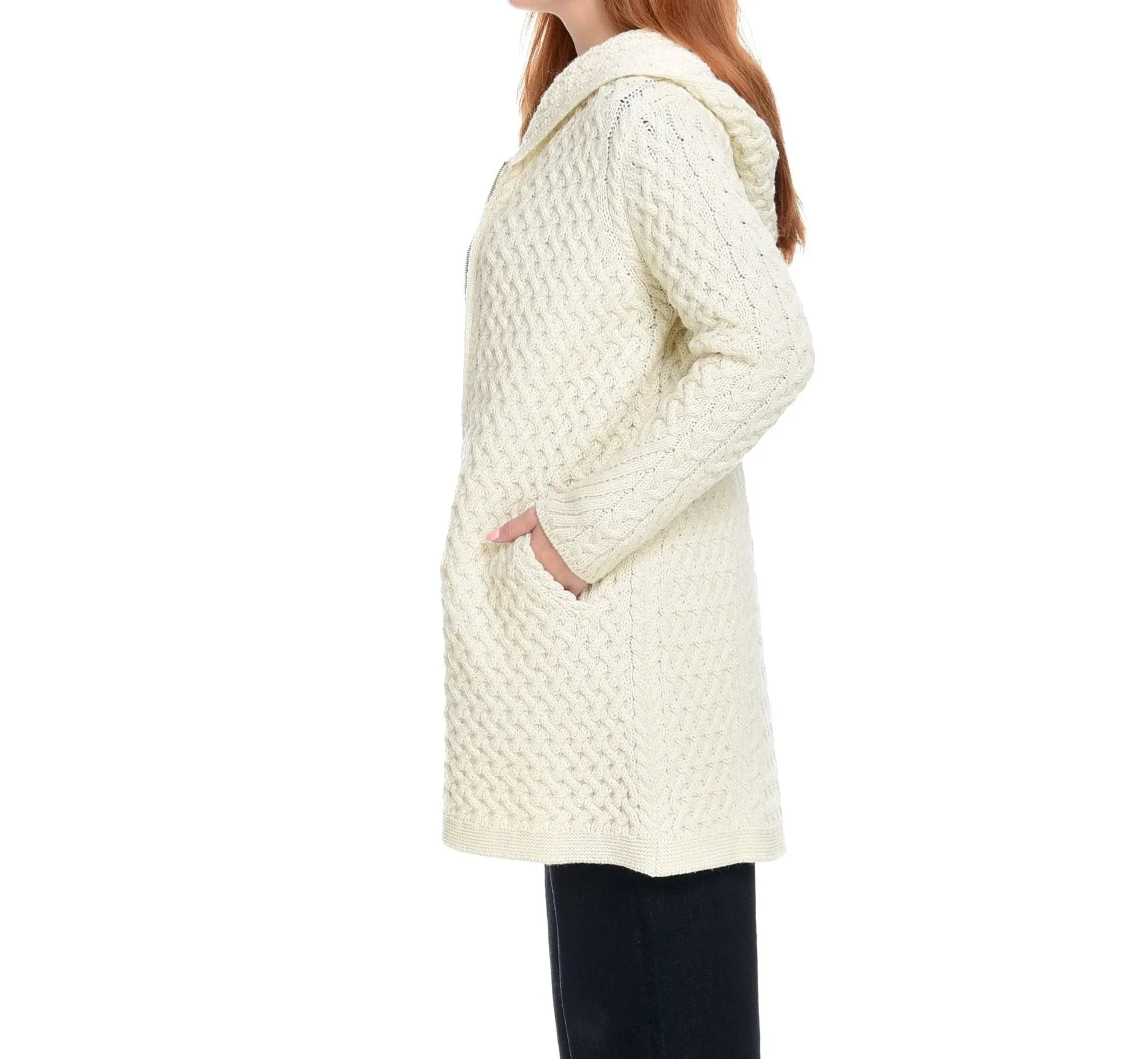 irelandseye-coolquay-trellis-h-YouTYnzX-2.webp Discount J. W. Hulme Co Irelandseye Coolquay Trellis Hooded Sweater Natural