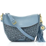 New J. W. Hulme Co Leah Perforated Leather Crossbody