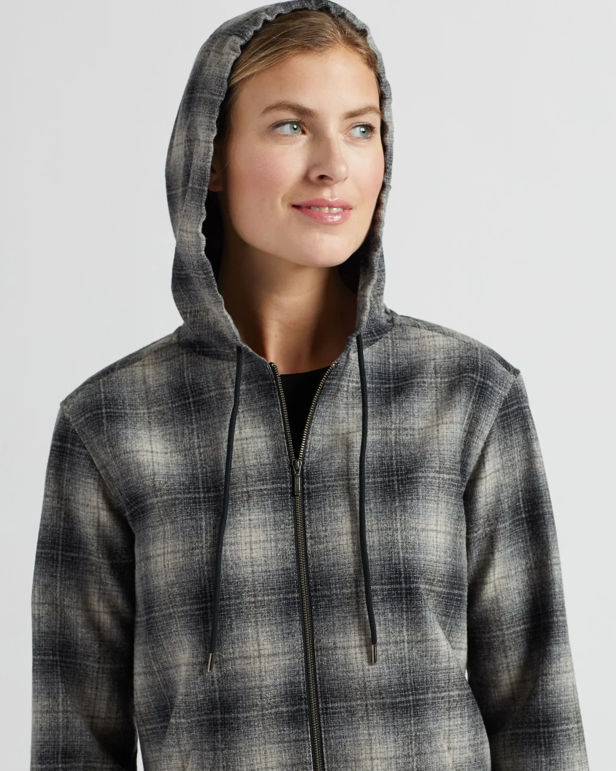 pendleton-boyfriend-zip-hoodie-ReHJugPL-5.webp Best J. W. Hulme Co Pendleton Boyfriend Zip Hoodie Black Plaid
